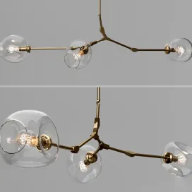 Branching bubble lamps